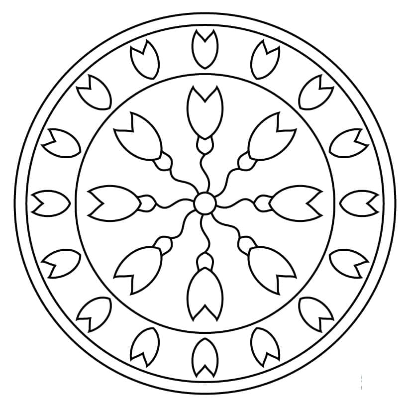 Mandalas Abstraits 43